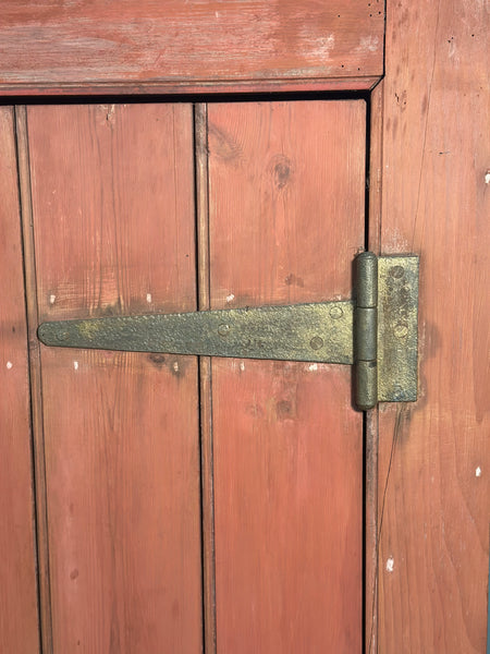 Large Victorian Pine Larder Cupboard