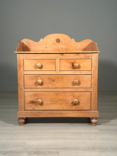 19th Century Pine Chest Of Drawers