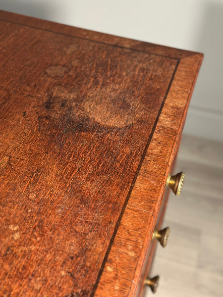 Georgian Oak Chest Of Drawers