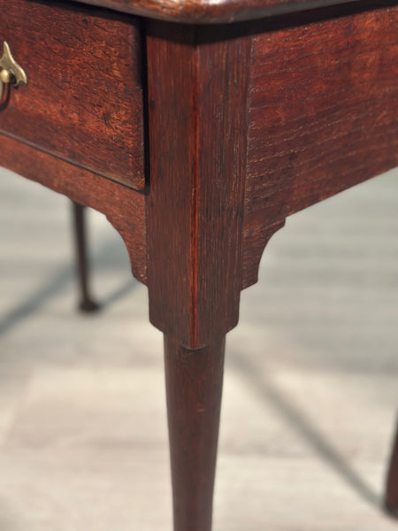 Georgian Oak Side table c.1780
