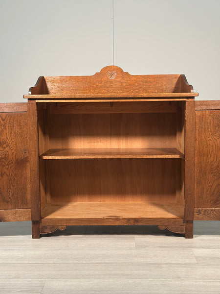 Arts And Crafts Oak Cupboard