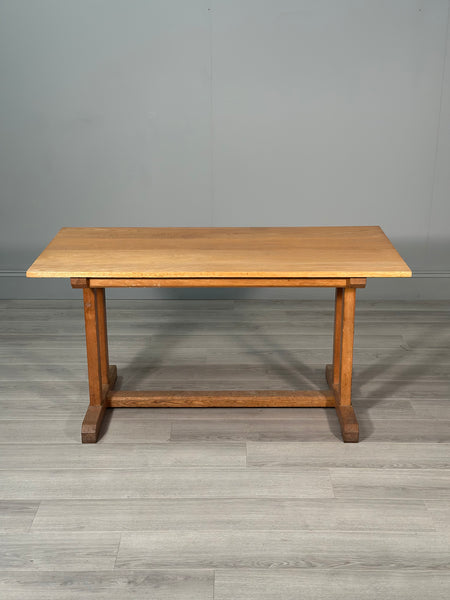 Small Arts And Crafts Oak Refectory Table C.1930