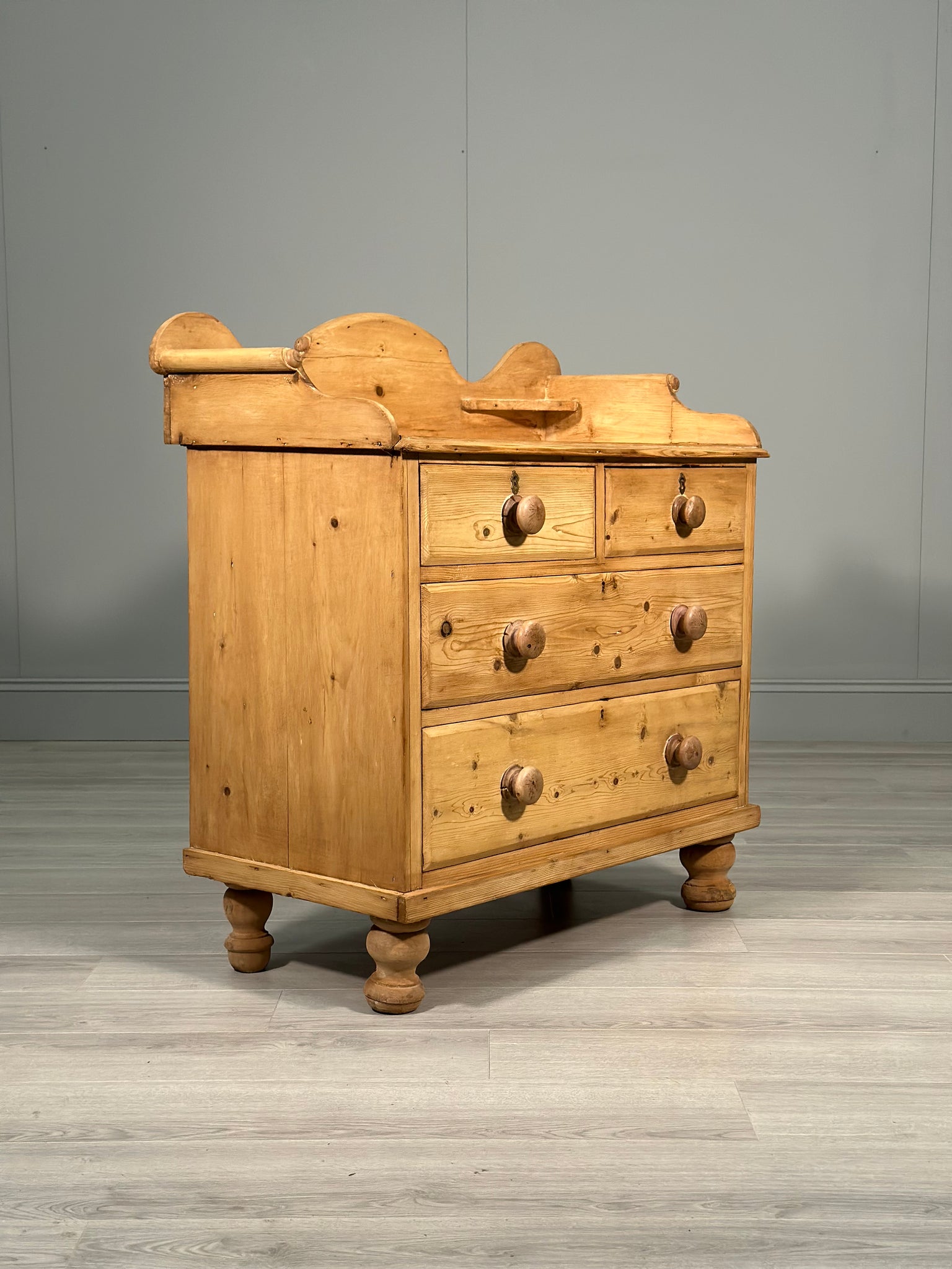 19th Century Pine Chest Of Drawers