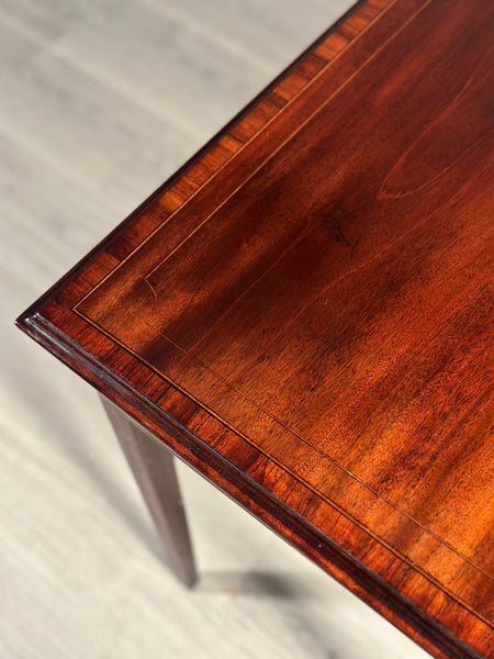 Antique Georgian Mahogany Side Table