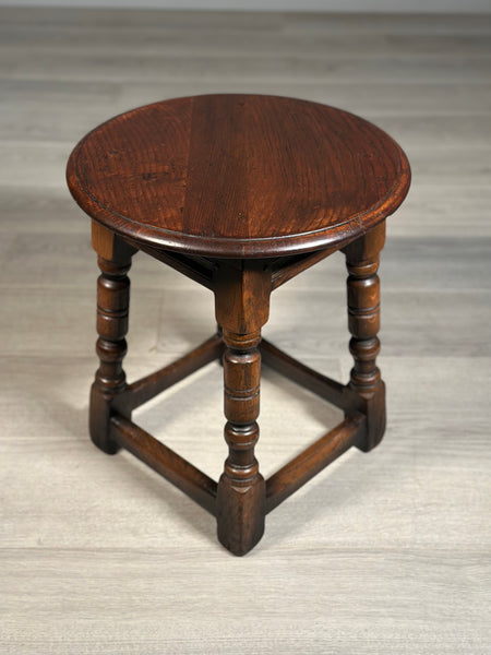 Titchmarsh and Goodwin Oak Stool