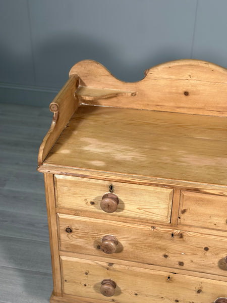 19th Century Pine Chest Of Drawers