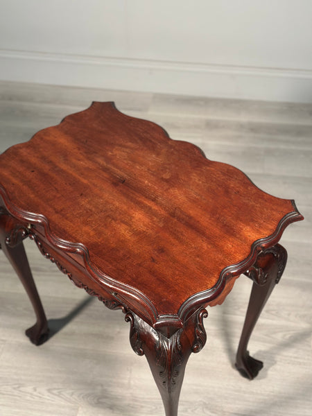 19th Century Irish Mahogany Side Table