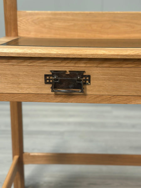 Arts & Crafts Style Oak Writing Desk
