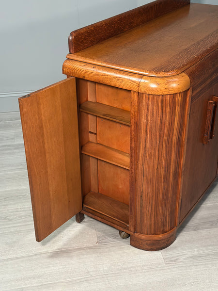 Art Deco Oak Sideboard