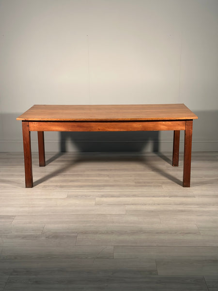 Antique Golden Oak Dining Table c1910