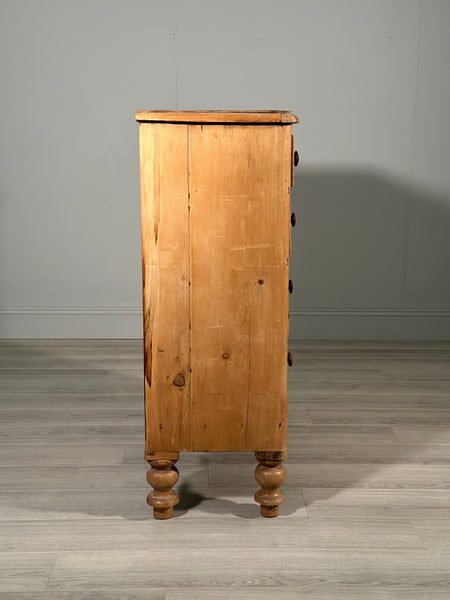 Large 19th Century Pine Chest Of Drawers