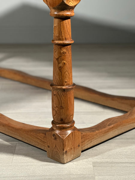 Antique Elm Refectory Table