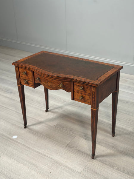 Sheraton Revival Rosewood Writing Table