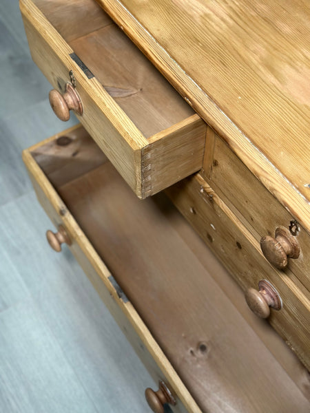 19th Century Pine Chest Of Drawers