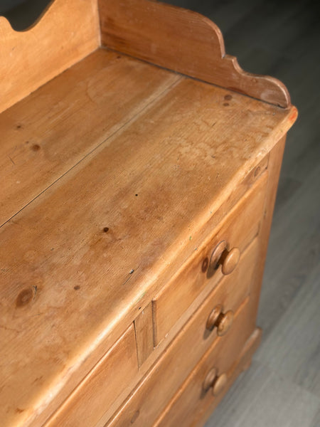 19th Century Pine Chest Of Drawers