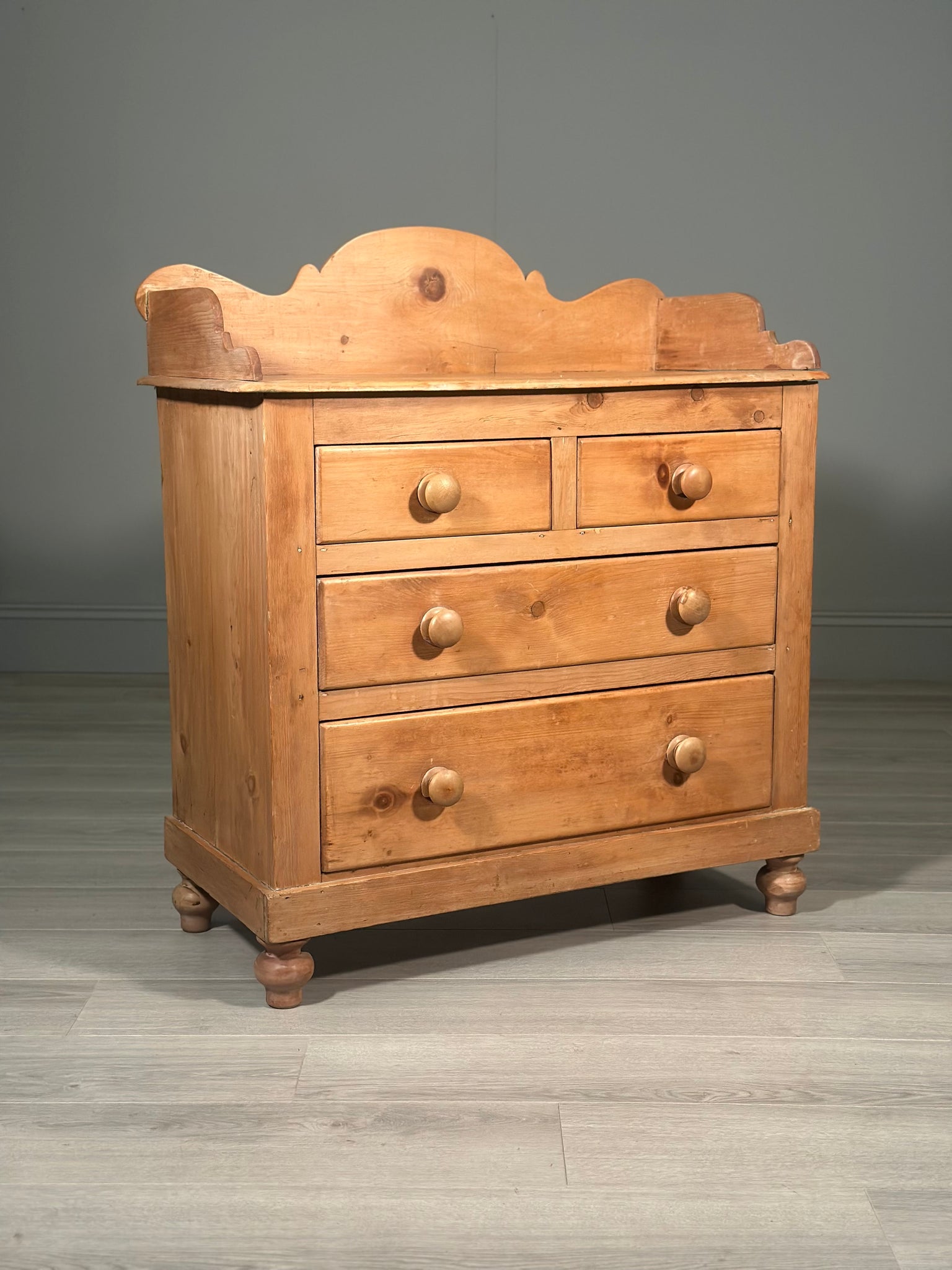 19th Century Pine Chest Of Drawers