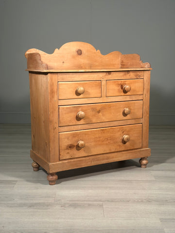19th Century Pine Chest Of Drawers