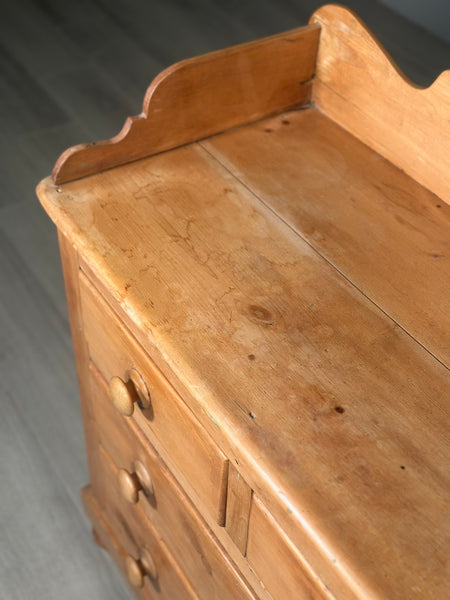 19th Century Pine Chest Of Drawers