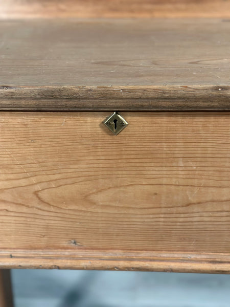 Victorian Pine School Desk