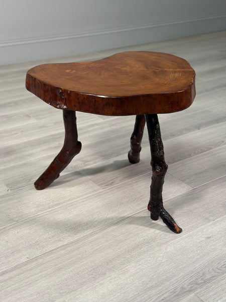 Natural Welsh Love Heart Table