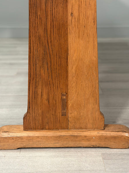 Large Antique Oak Refectory Table