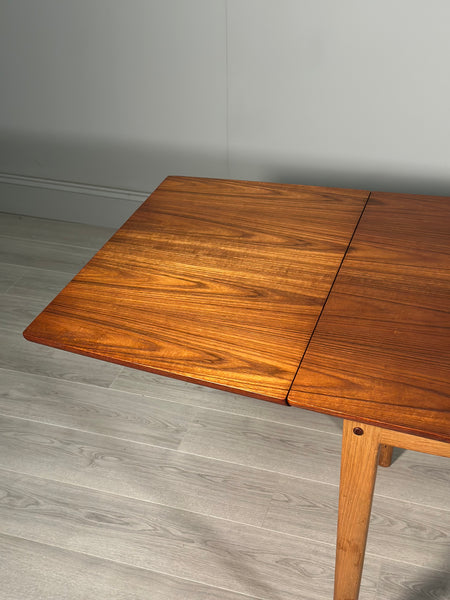 Danish Teak And Oak Dining Table By Farstrup Mobler C.1960