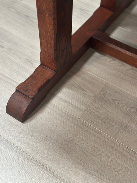 Arts & Crafts Oak Refectory Table