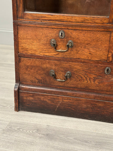 Small Oak Barrister’s Bookcase C.1910