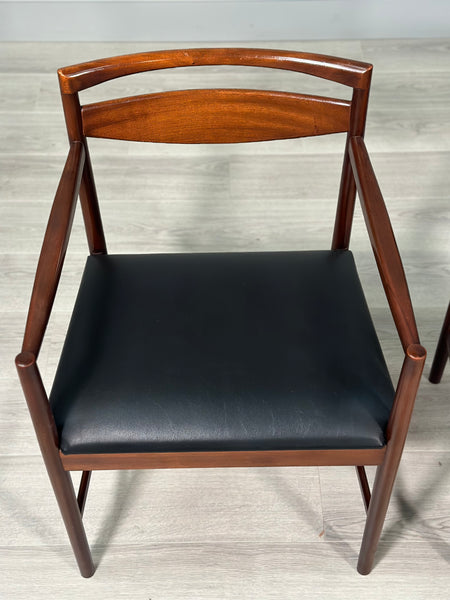 A Pair Of Rosewood McIntosh Carver Chairs