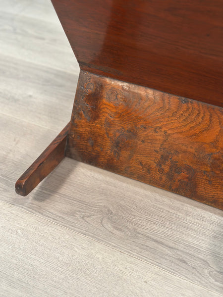 Small Burr Elm Rocking Chair c1880