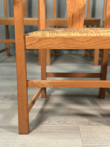 Terence Conran Dining Table & Set of 6 Chairs c1980