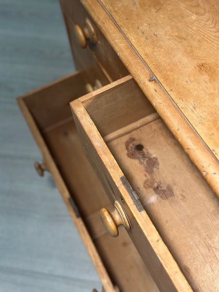 19th Century Pine Chest Of Drawers