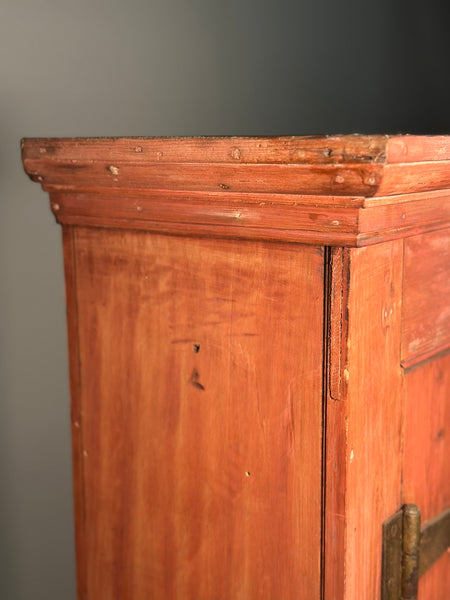 Large Victorian Pine Larder Cupboard