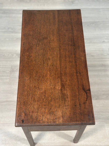 Georgian Oak lowboy C.1800