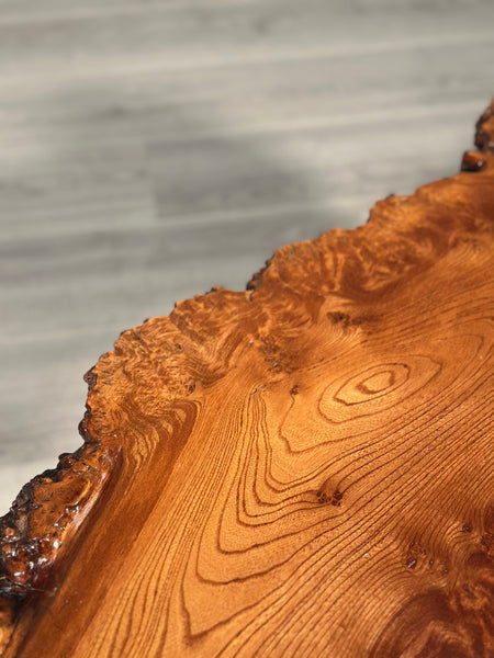Burr Elm Natural Coffee Table