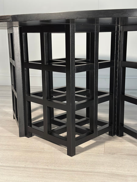 DS1 Dining Table Designed by Charles Rennie Mackintosh, Italy 1980’s