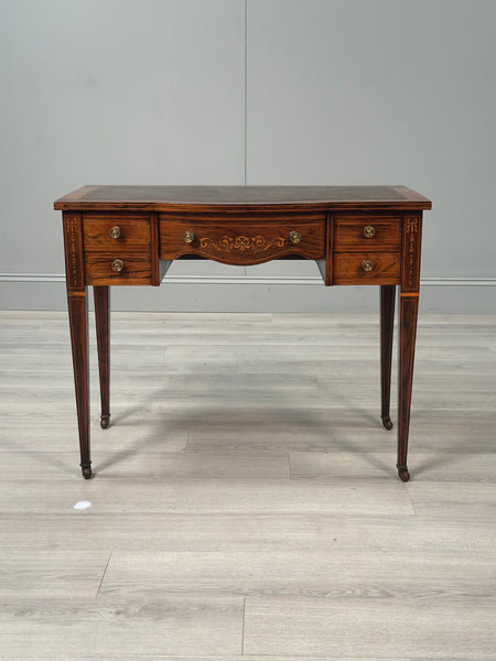 Sheraton Revival Rosewood Writing Table