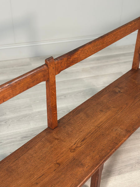 Arts & Crafts Oak Bench c.1930