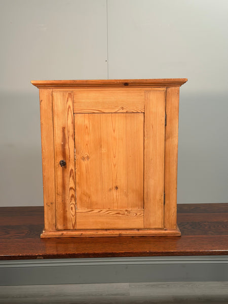 Small Antique Pine Cabinet