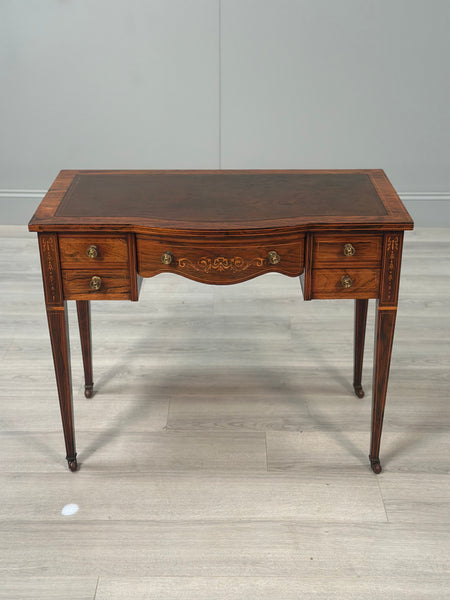 Sheraton Revival Rosewood Writing Table