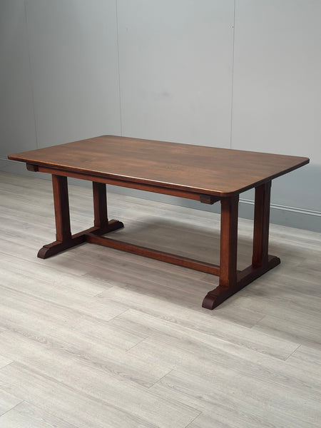 Arts & Crafts Oak Refectory Table