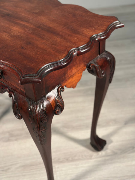 19th Century Irish Mahogany Side Table