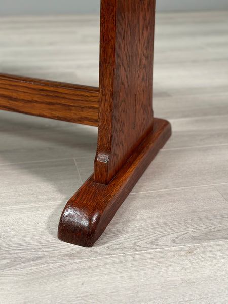 Large Antique Oak Refectory Table