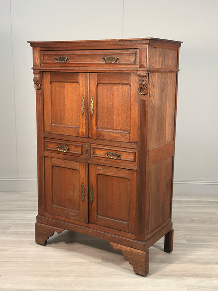 Antique French Oak Cupboard