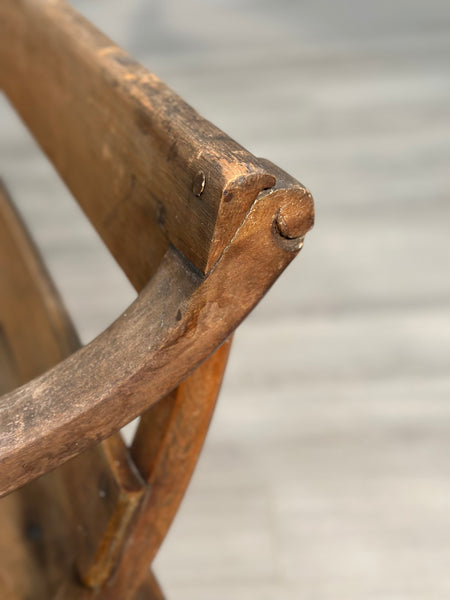 Antique Rocking Settle