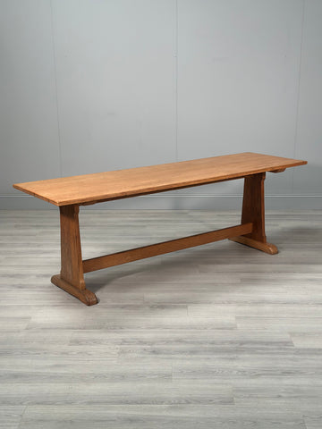 Large Antique Oak Refectory Table