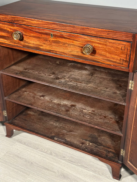 Antique Regency Mahogany Cabinet