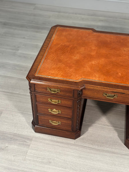 Georgian Furnishing Co. Mahogany Minature Executive Desk, Coffee Table