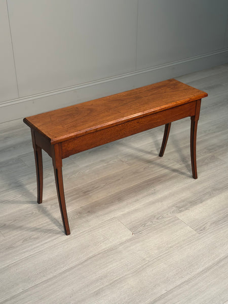 19th Century Walnut Piano Stool