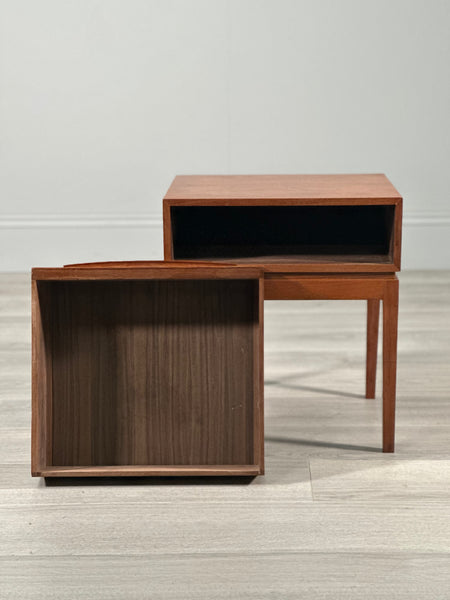 Mid 20th Century Walnut Bedside Cabinet